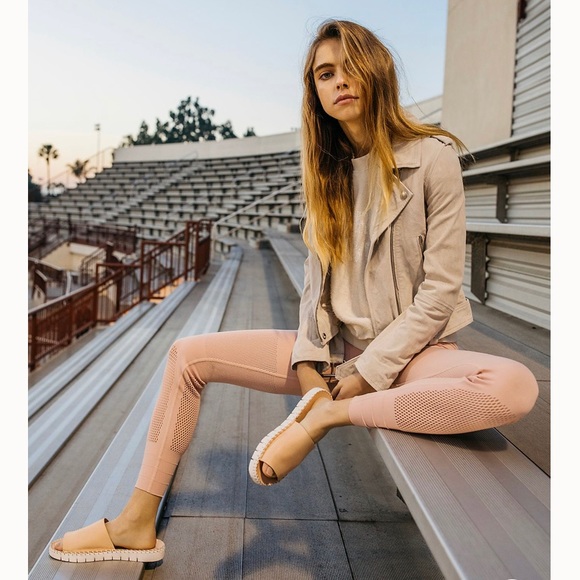 Free People Pants - Free People High rise sculpt mesh leggings